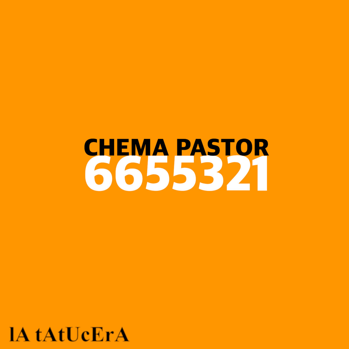 6655321, Chema Pastor